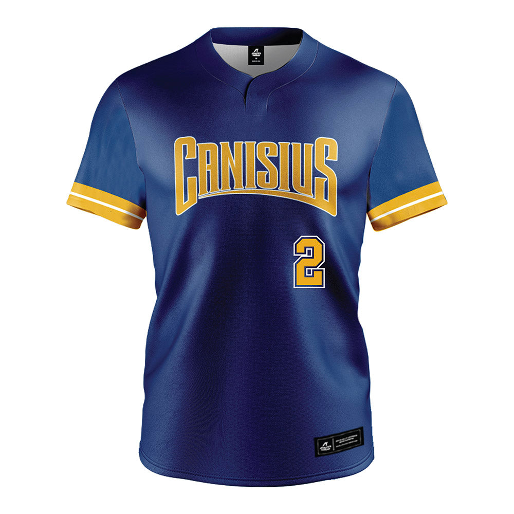 Canisius - NCAA Softball : Maddy Hans - Navy Jersey-0