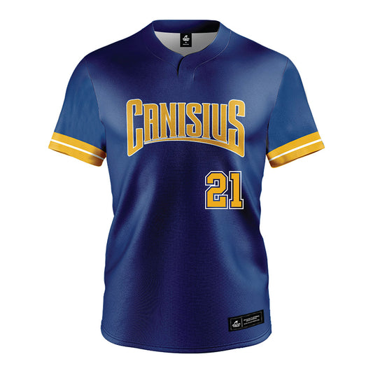 Canisius - NCAA Softball : Taylor McManus - Navy Jersey