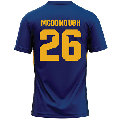 Canisius - NCAA Men's Lacrosse : Shane McDonough - Navy Lacrosse Jersey -1