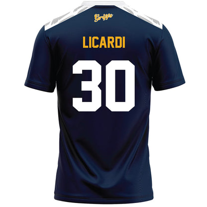 Canisius - NCAA Women's Lacrosse : Olivia Licardi - Navy Lacrosse Jersey -1