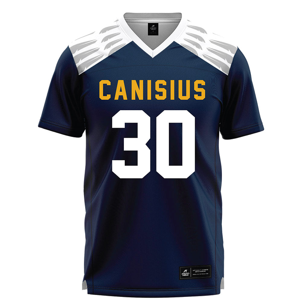 Canisius - NCAA Women's Lacrosse : Olivia Licardi - Navy Lacrosse Jersey -0