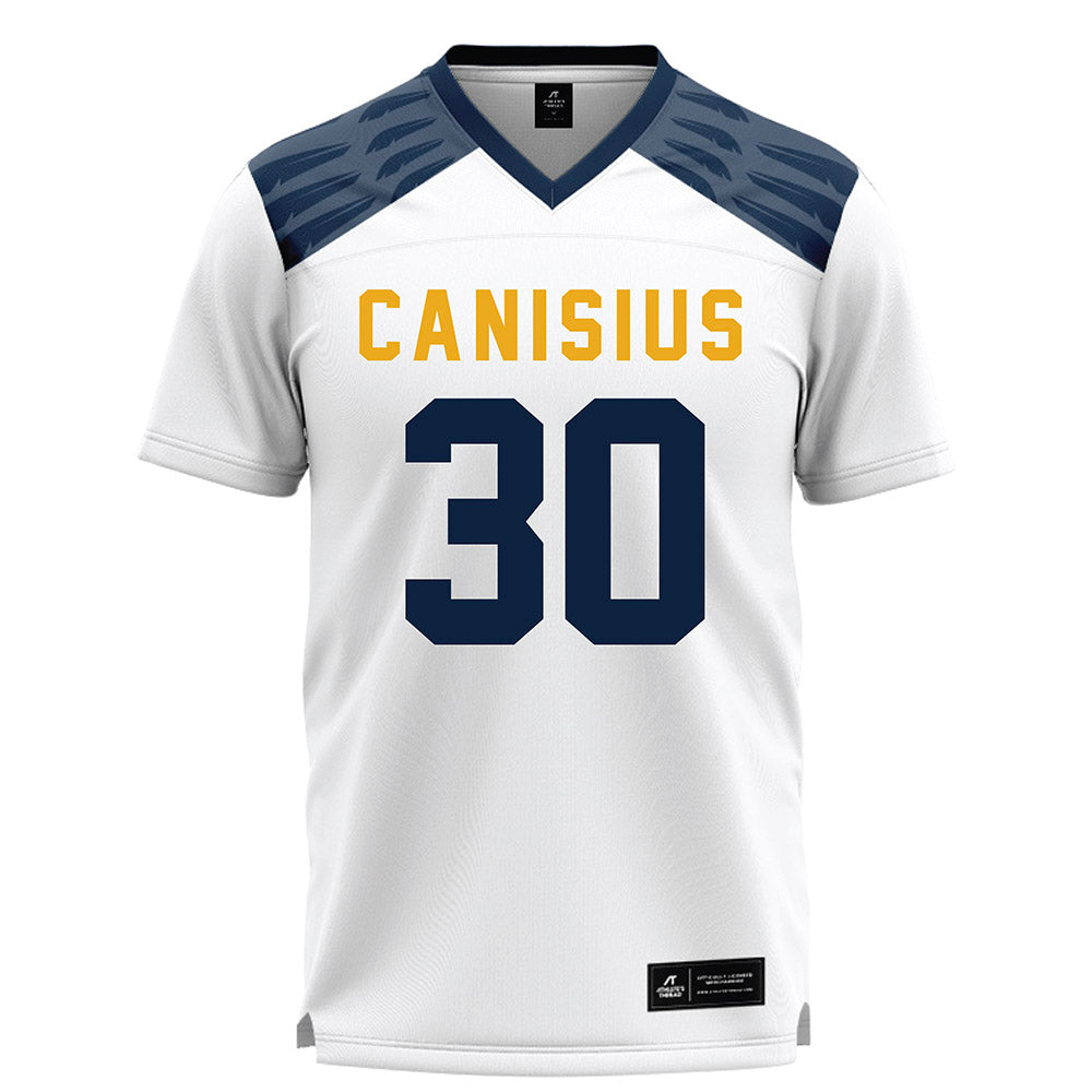 Canisius - NCAA Women's Lacrosse : Olivia Licardi - White Lacrosse Jersey -0