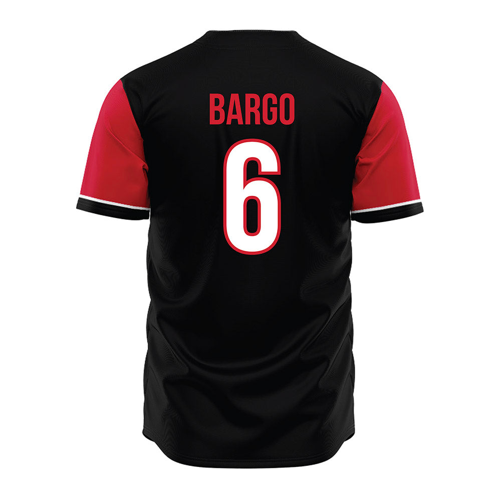NC State - NCAA Baseball : Dalton Bargo - Black Jersey-1