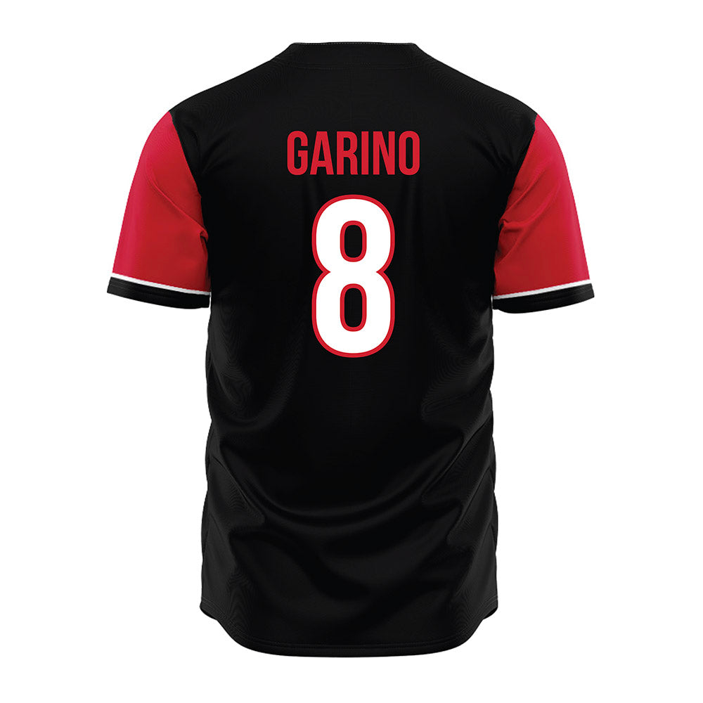 NC State - NCAA Baseball : Ryder Garino - Black Jersey-1