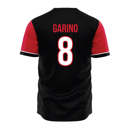 NC State - NCAA Baseball : Ryder Garino - Black Jersey-1