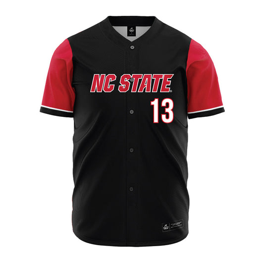 NC State - NCAA Baseball : Andrew Wiggins - Black Jersey-0