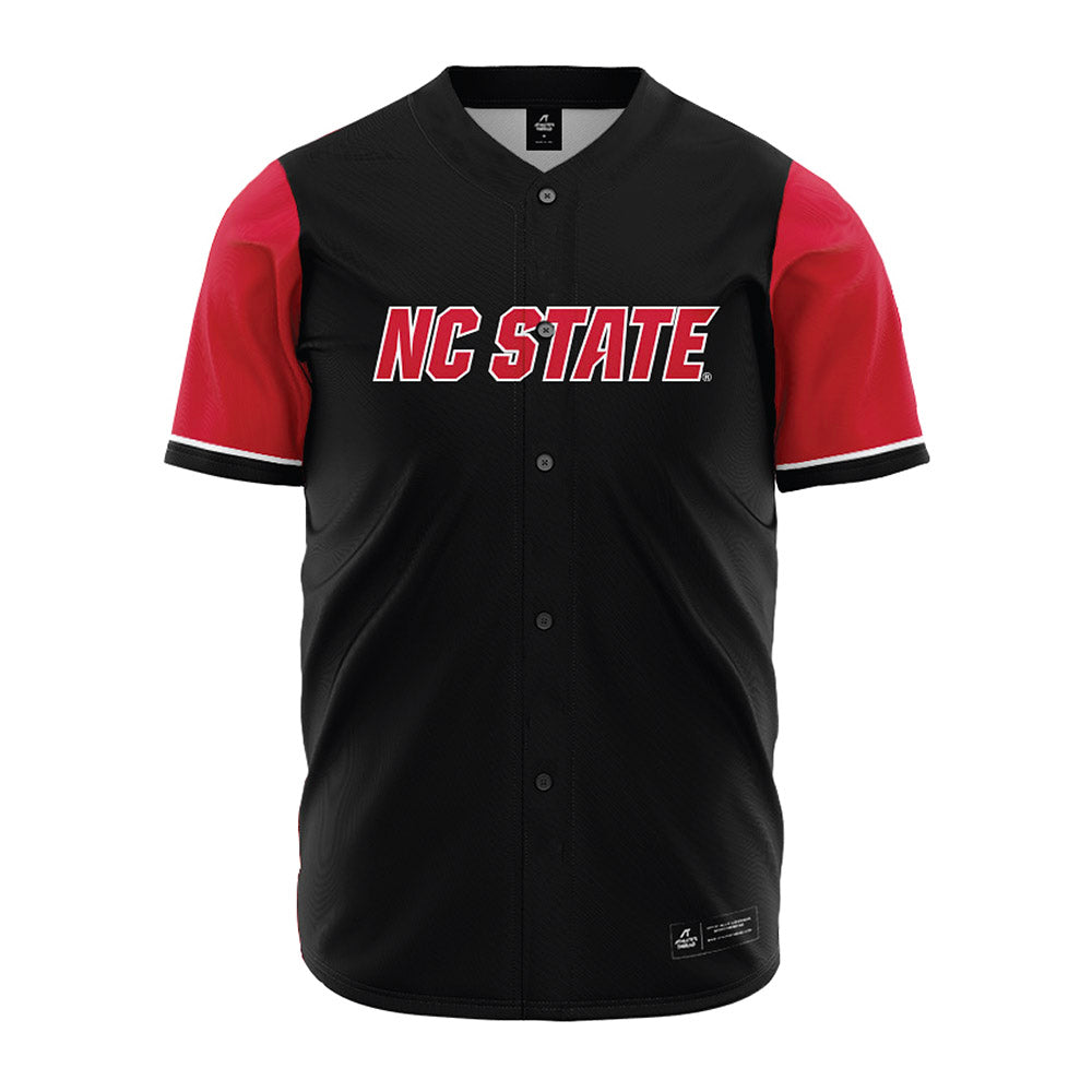 NC State - NCAA Baseball : Gunnar Alm - Black Jersey-0