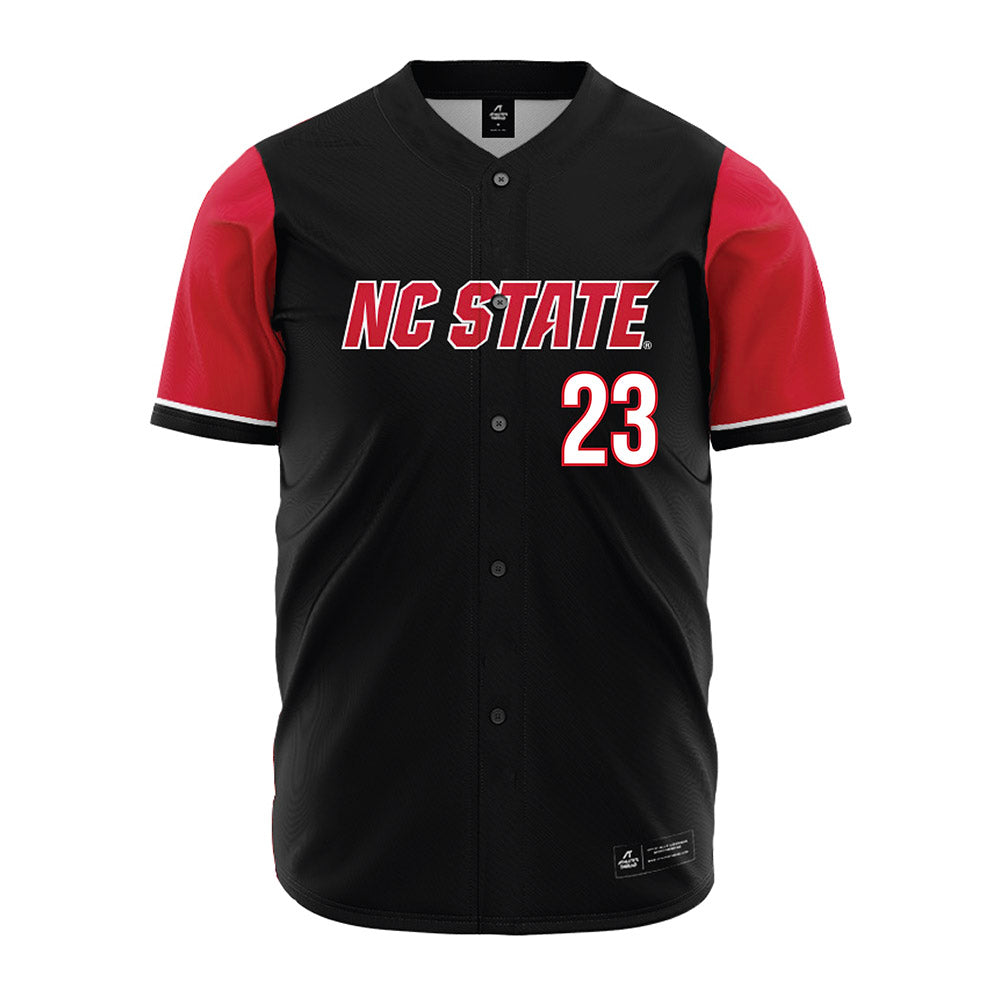 NC State - NCAA Baseball : Vincent DeCarlo - Black Jersey-0