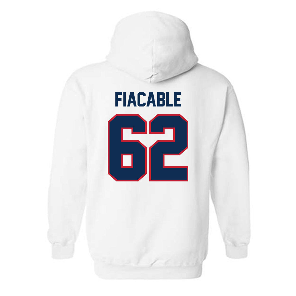FAU - NCAA Football : Vincent Fiacable - Classic Shersey Hooded Sweatshirt-1