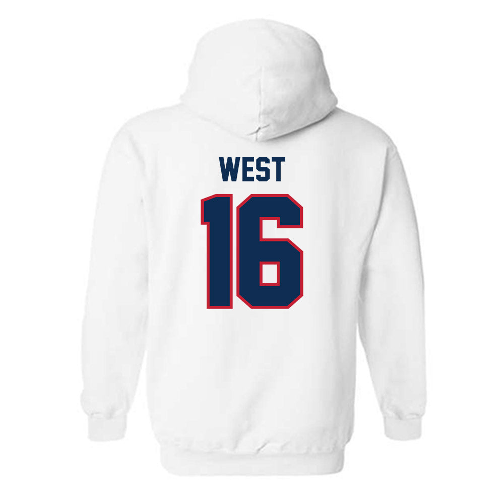 FAU - NCAA Football : Elijah West - Classic Shersey Hooded Sweatshirt-1