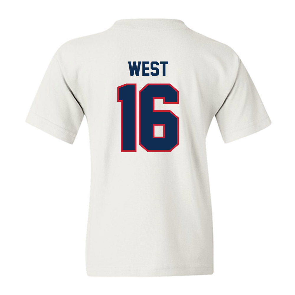 FAU - NCAA Football : Elijah West - Classic Shersey Youth T-Shirt-1