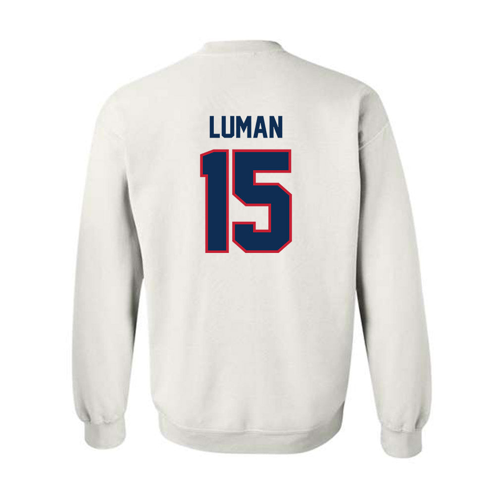 FAU - NCAA Football : Tyclean Luman - Classic Shersey Crewneck Sweatshirt-1