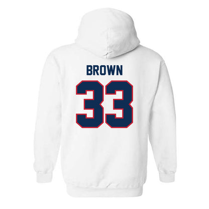 FAU - NCAA Football : Almari Brown - Classic Shersey Hooded Sweatshirt-1