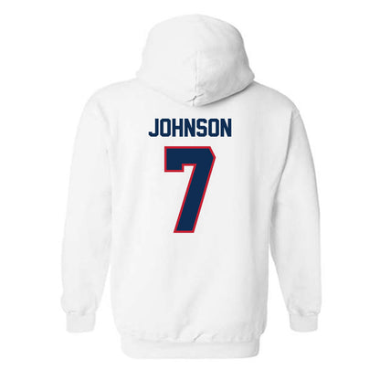 FAU - NCAA Football : Khmari Johnson - Classic Shersey Hooded Sweatshirt-1