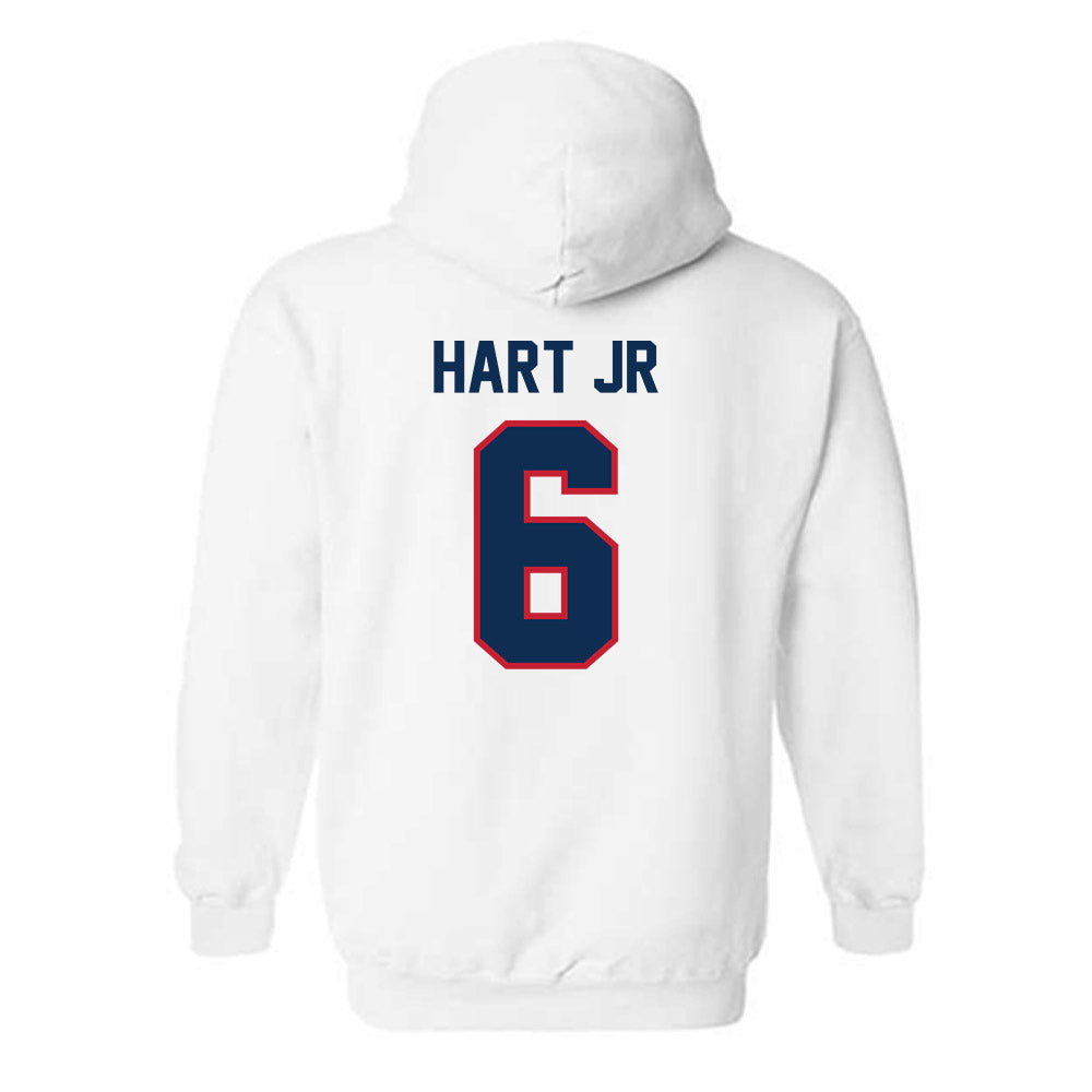 FAU - NCAA Football : Leon Hart Jr - Classic Shersey Hooded Sweatshirt-1