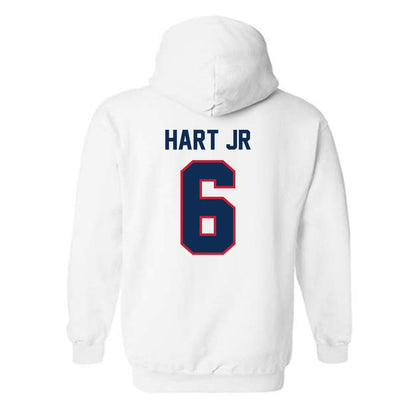 FAU - NCAA Football : Leon Hart Jr - Classic Shersey Hooded Sweatshirt-1