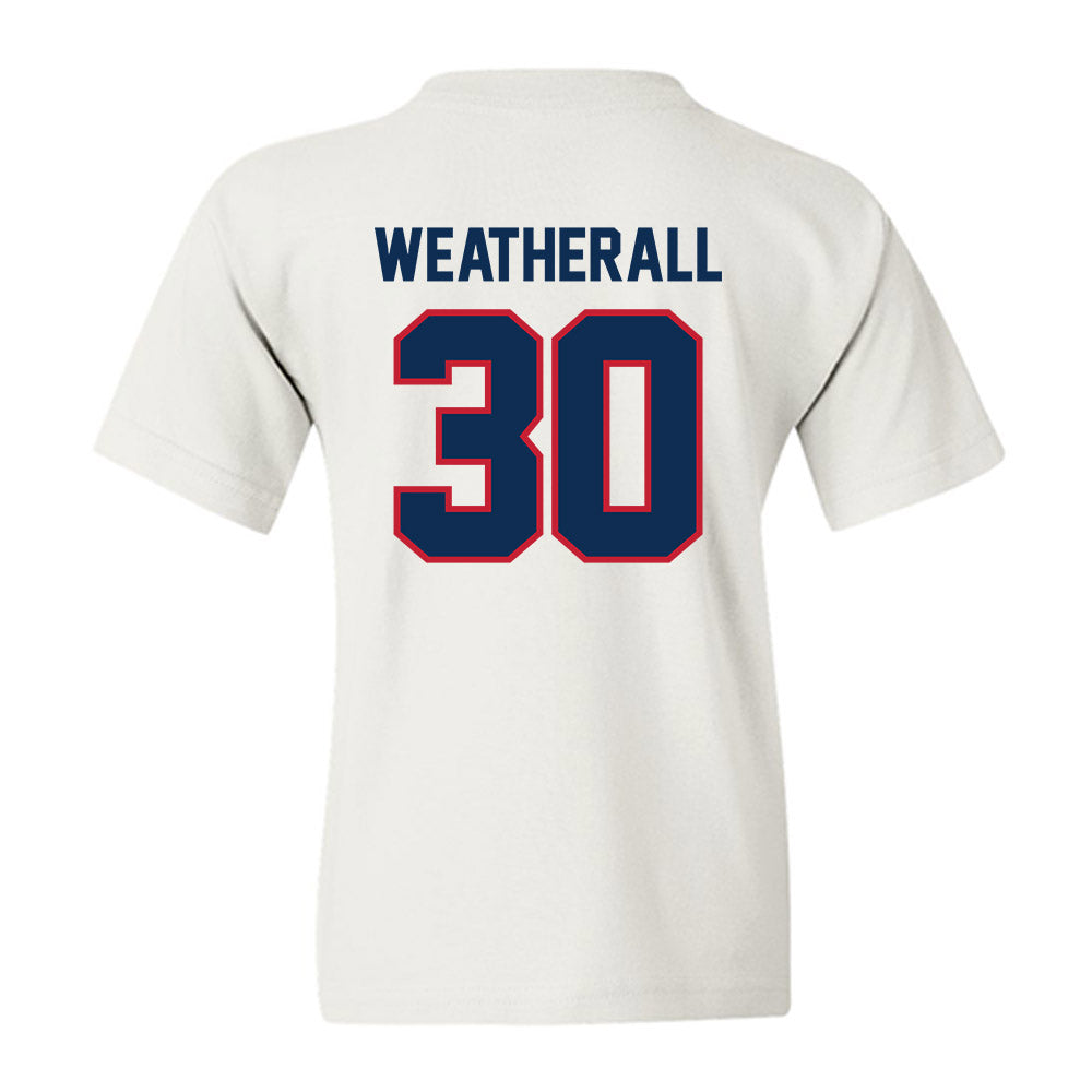 FAU - NCAA Football : Justin Weatherall - Classic Shersey Youth T-Shirt-1