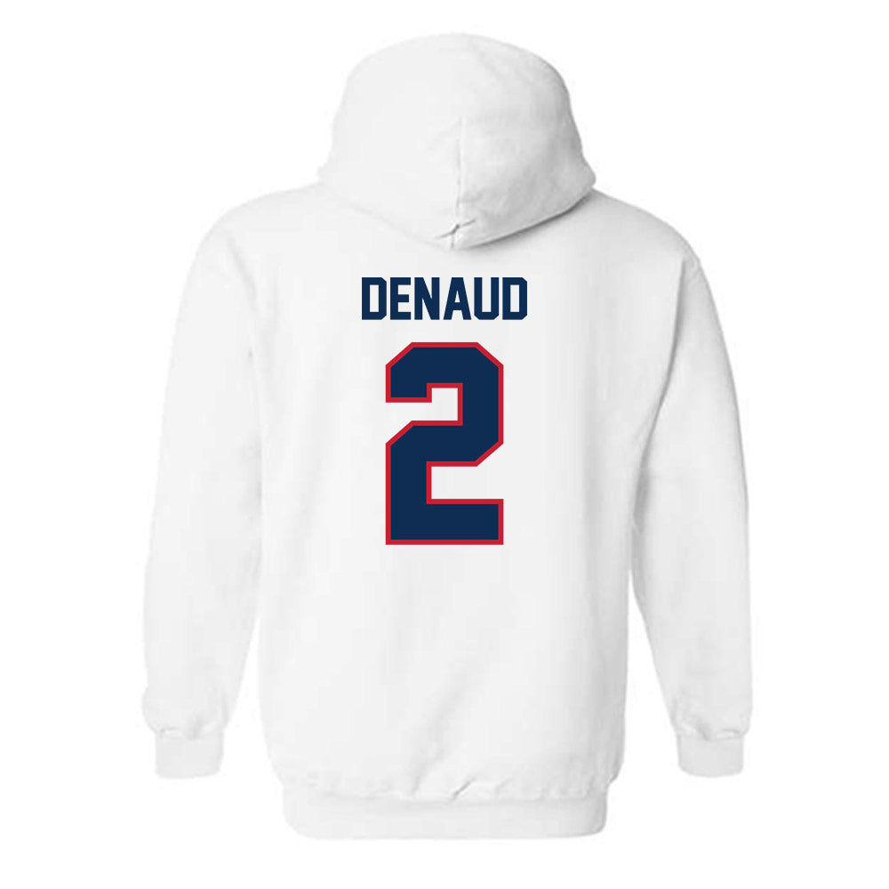 FAU - NCAA Football : wilky denaud - Hooded Sweatshirt