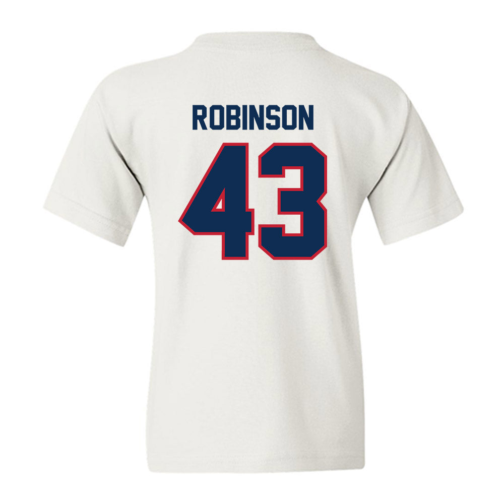 FAU - NCAA Baseball : Dalton Robinson - Classic Shersey Youth T-Shirt-1