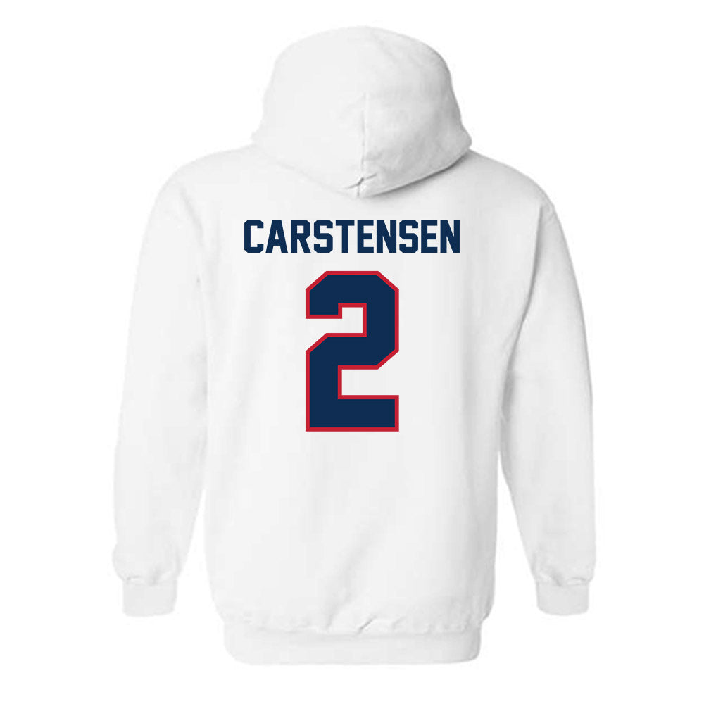 FAU - NCAA Women's Basketball : Grace Carstensen - Classic Shersey Hooded Sweatshirt-1
