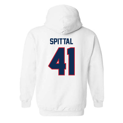 FAU - NCAA Beach Volleyball : Allison Spittal - Classic Shersey Hooded Sweatshirt-1
