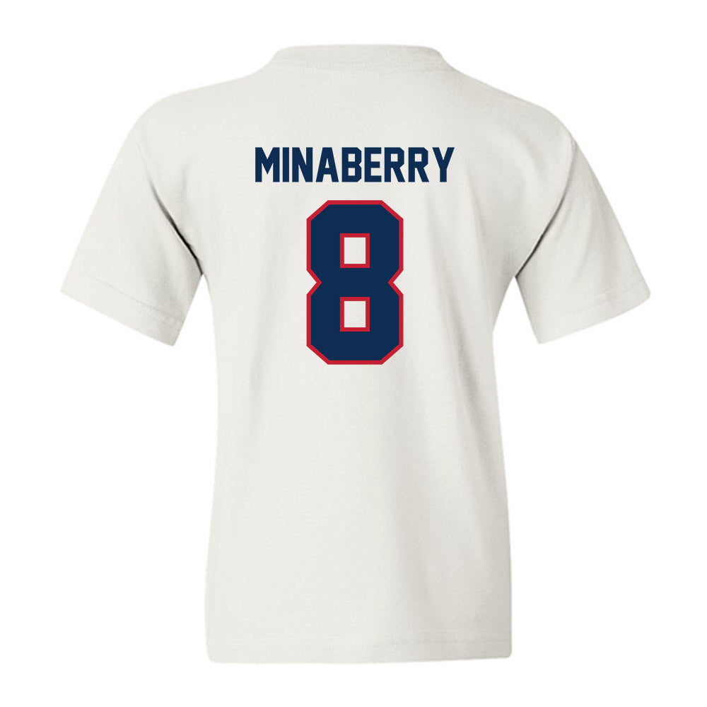 FAU - NCAA Baseball : Justin Minaberry - Classic Shersey Youth T-Shirt-1