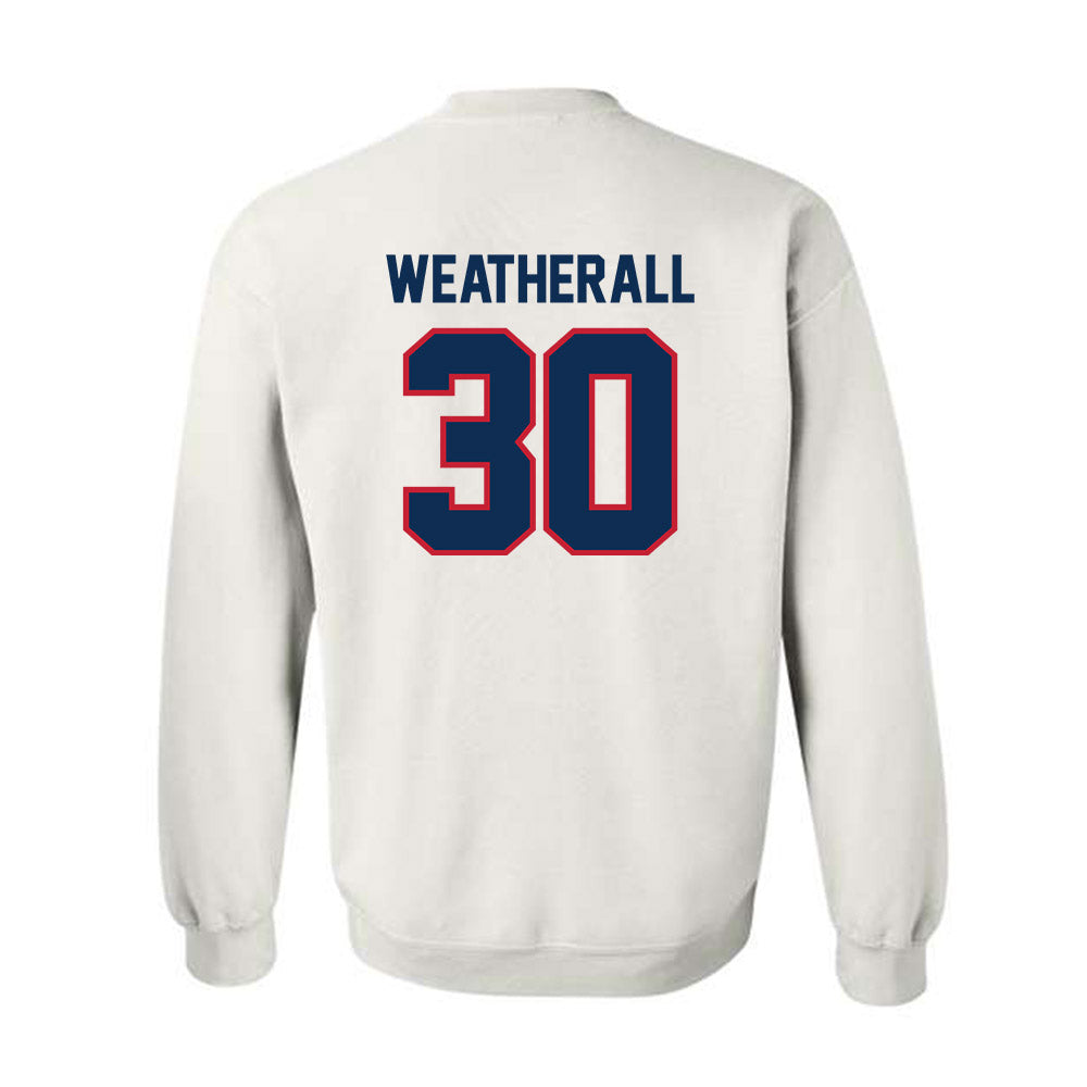 FAU - NCAA Football : Justin Weatherall - Classic Shersey Crewneck Sweatshirt-1