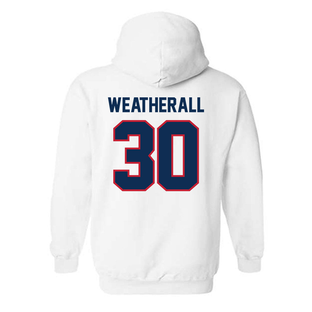 FAU - NCAA Football : Justin Weatherall - Classic Shersey Hooded Sweatshirt-1