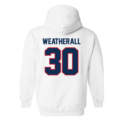 FAU - NCAA Football : Justin Weatherall - Classic Shersey Hooded Sweatshirt-1