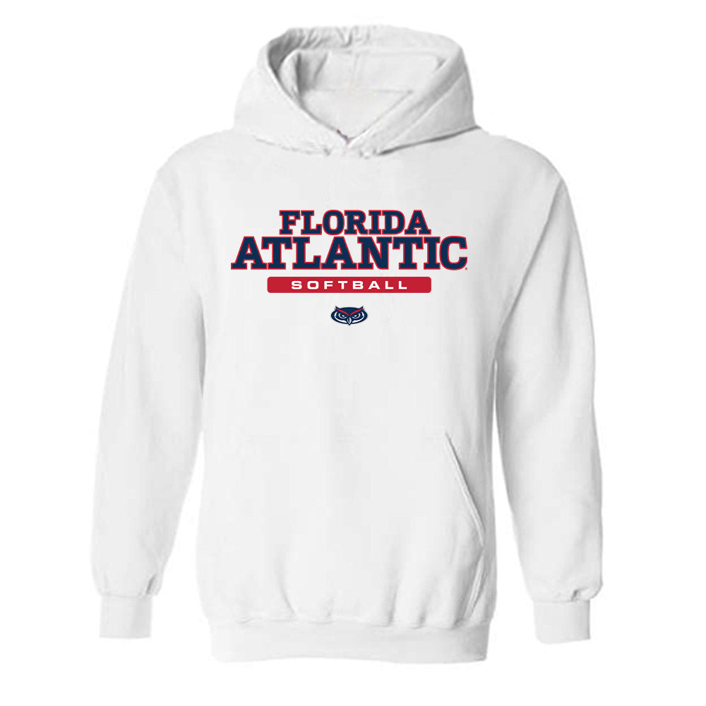 FAU - NCAA Softball : Jesiana Mora - Classic Shersey Hooded Sweatshirt-0