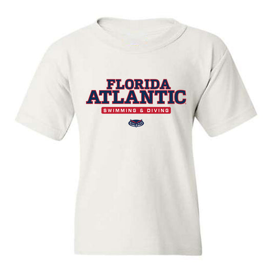 FAU - NCAA Women's Swimming & Diving : Kelly Zwart - Classic Shersey Youth T-Shirt-0