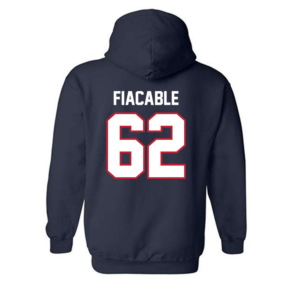 FAU - NCAA Football : Vincent Fiacable - Classic Shersey Hooded Sweatshirt-1