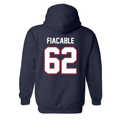 FAU - NCAA Football : Vincent Fiacable - Classic Shersey Hooded Sweatshirt-1