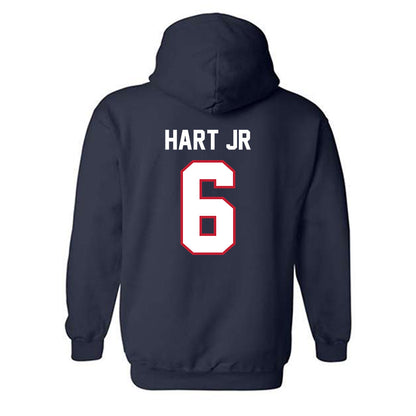 FAU - NCAA Football : Leon Hart Jr - Classic Shersey Hooded Sweatshirt-1