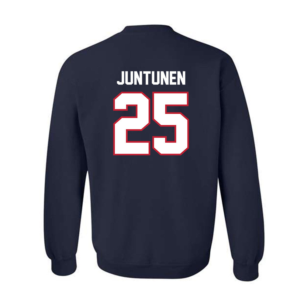 FAU - NCAA Baseball : Brody Juntunen - Classic Shersey Crewneck Sweatshirt-1