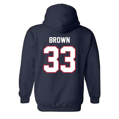 FAU - NCAA Football : Almari Brown - Classic Shersey Hooded Sweatshirt-1