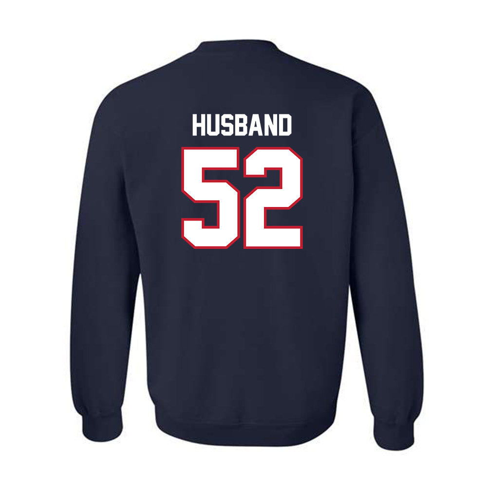 FAU - NCAA Football : Logan Husband - Classic Shersey Crewneck Sweatshirt-1