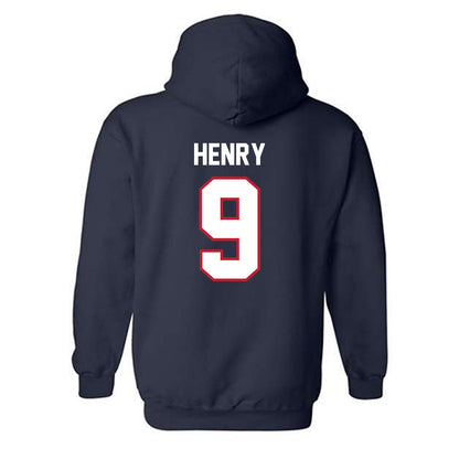 FAU - NCAA Football : Dom Henry - Classic Shersey Hooded Sweatshirt-1
