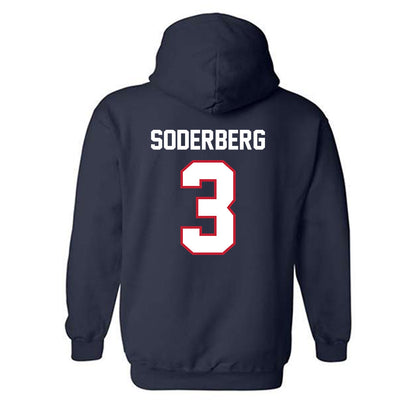 FAU - NCAA Beach Volleyball : Sophia Soderberg - Classic Shersey Hooded Sweatshirt-1