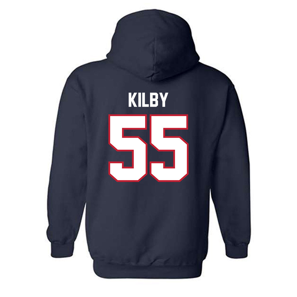 FAU - NCAA Baseball : Zach Kilby - Classic Shersey Hooded Sweatshirt-1