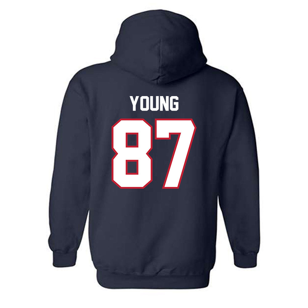 FAU - NCAA Football : Tamez Young - Classic Shersey Hooded Sweatshirt-1