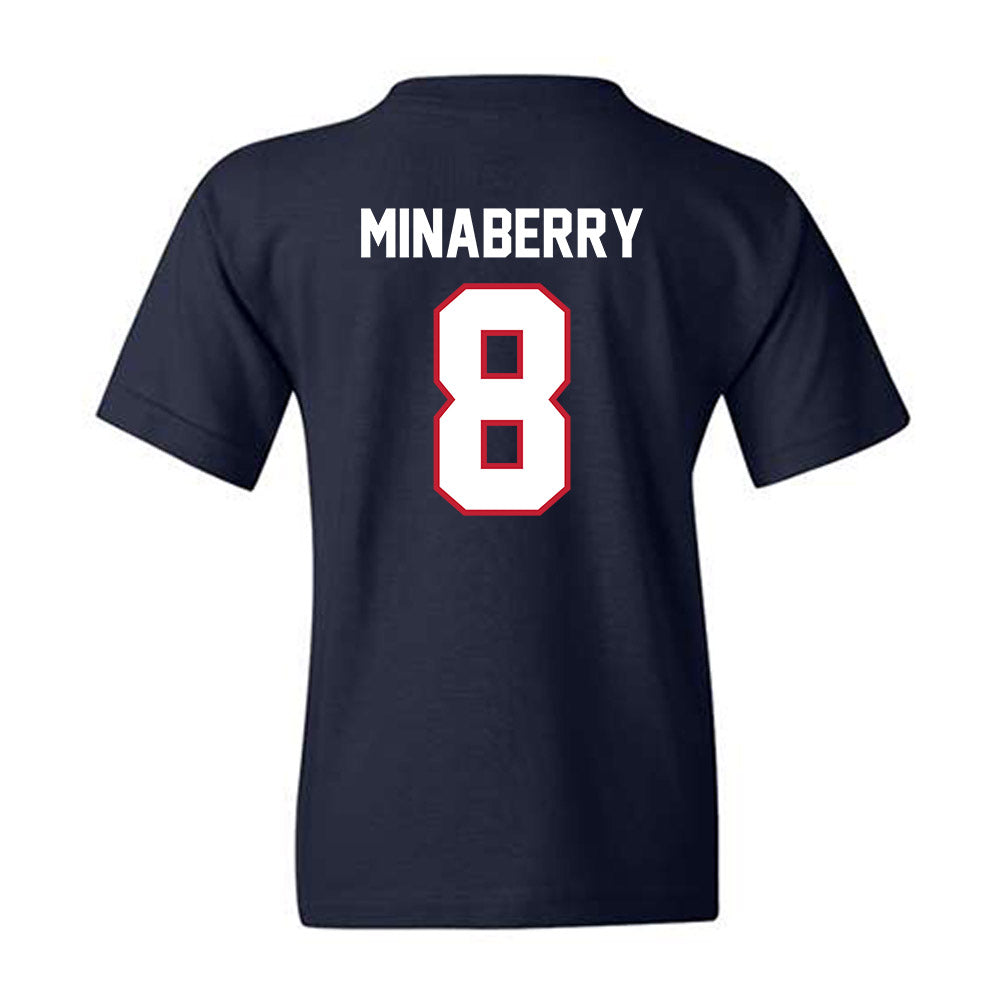 FAU - NCAA Baseball : Justin Minaberry - Classic Shersey Youth T-Shirt-1
