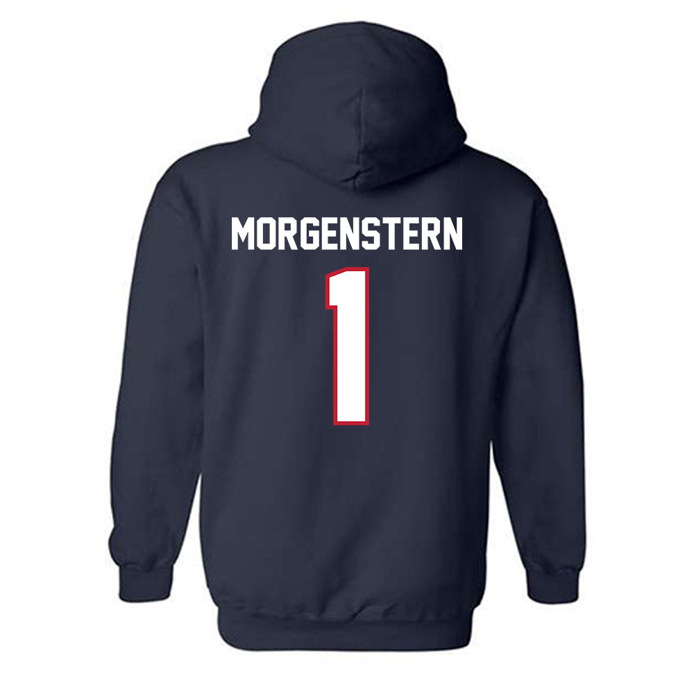 FAU - NCAA Beach Volleyball : Denisse Morgenstern - Classic Shersey Hooded Sweatshirt-1