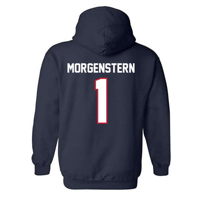FAU - NCAA Beach Volleyball : Denisse Morgenstern - Classic Shersey Hooded Sweatshirt-1