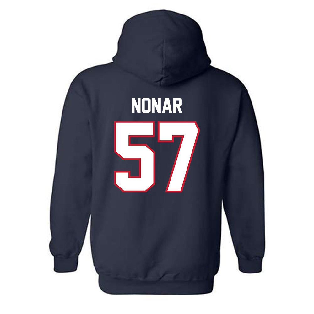 FAU - NCAA Football : Ja'Kavion Nonar - Classic Shersey Hooded Sweatshirt-1