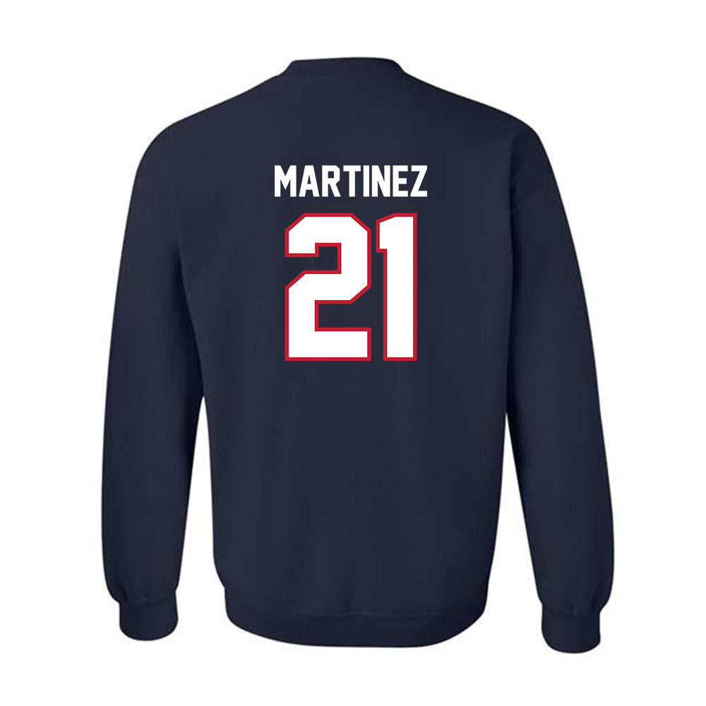 FAU - NCAA Baseball : John Martinez - Classic Shersey Crewneck Sweatshirt-1