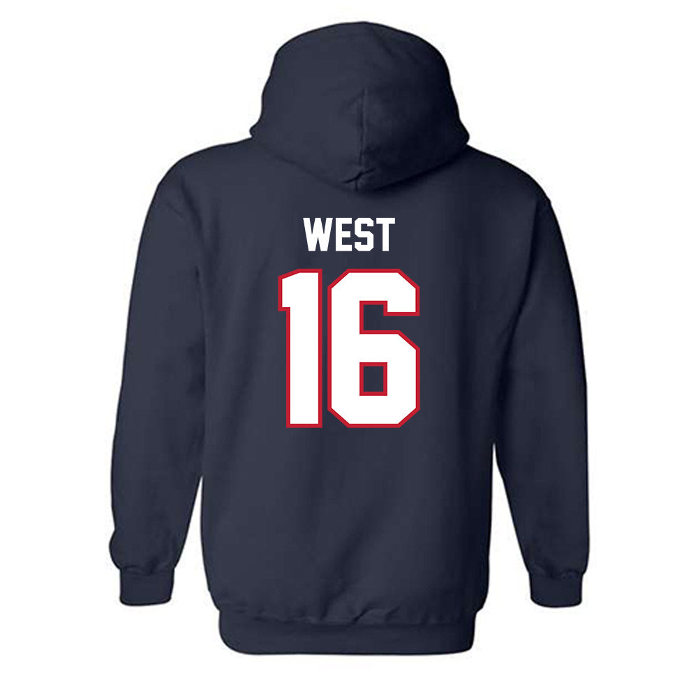 FAU - NCAA Football : Elijah West - Classic Shersey Hooded Sweatshirt-1