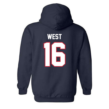 FAU - NCAA Football : Elijah West - Classic Shersey Hooded Sweatshirt-1