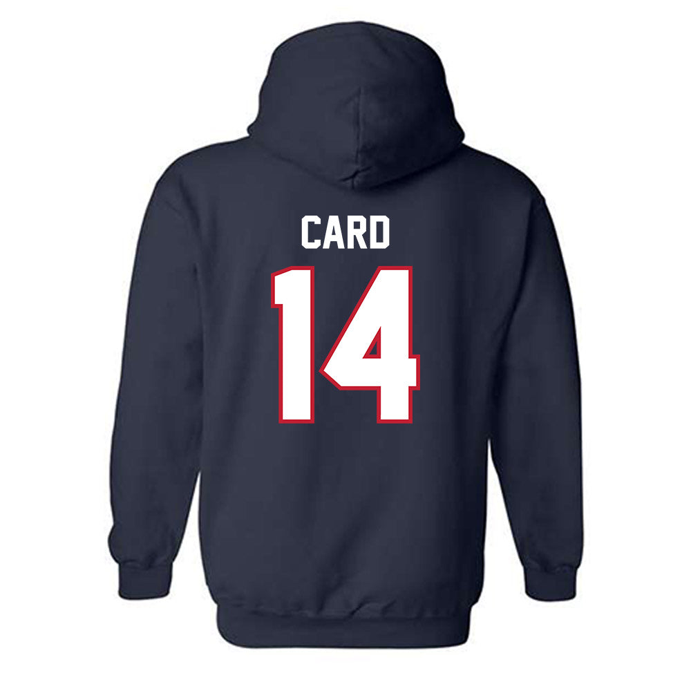 FAU - NCAA Football : Jade Card - Classic Shersey Hooded Sweatshirt-1