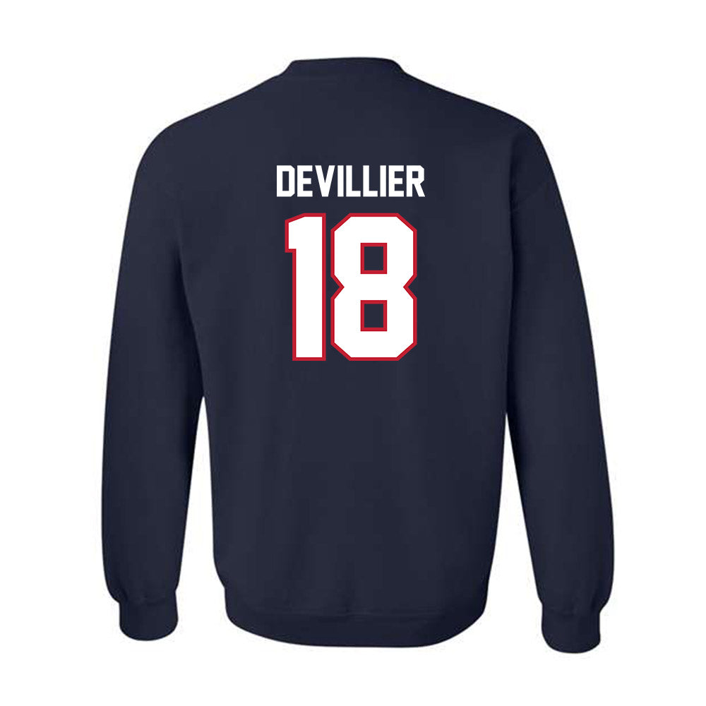 FAU - NCAA Football : Drew Devillier - Classic Shersey Crewneck Sweatshirt-1